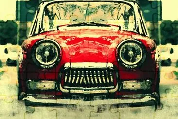 Retro car