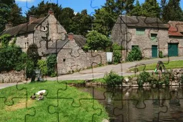 English farm jigsaw puzzle