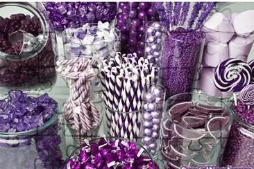 Purple Candy Buffet