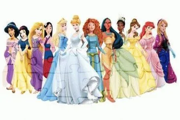 Princesses jigsaw puzzle