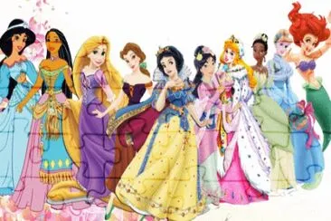 Princesses jigsaw puzzle