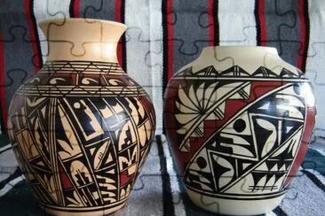 indigenous pots jigsaw puzzle