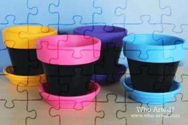 flower pots jigsaw puzzle