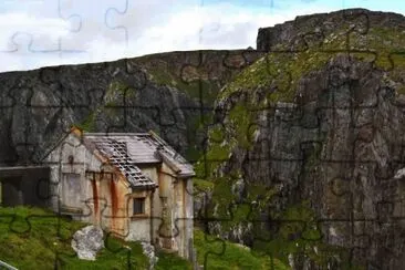 abandoned hunting camp