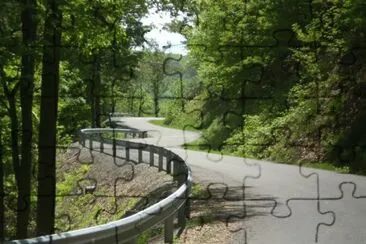country road jigsaw puzzle