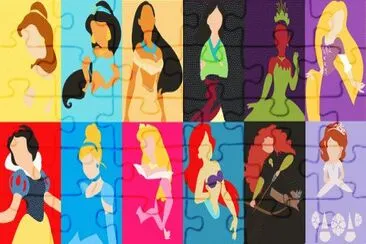 פאזל של Princesses