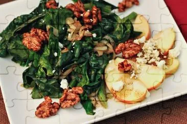 wilted spinach salad jigsaw puzzle
