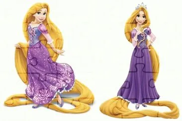 Rapunzel jigsaw puzzle