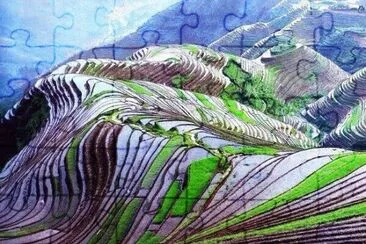 rice terraces jigsaw puzzle