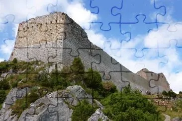 Montsegur Castle jigsaw puzzle