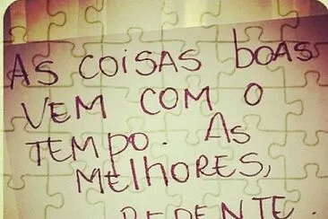 as coisa boas.....