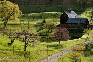 Vermont farm jigsaw puzzle