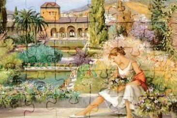 Pintura jigsaw puzzle