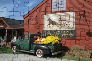 Vermont country store jigsaw puzzle