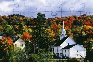New England landscape jigsaw puzzle