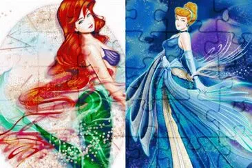 Ariel Cinderella jigsaw puzzle