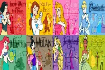 Princesses jigsaw puzzle