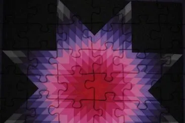 Amish quilt pattern jigsaw puzzle