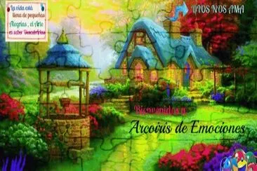 paisaje de gnomos jigsaw puzzle
