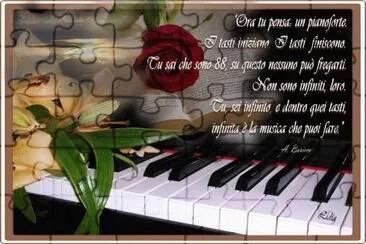 Tu sei infinito. jigsaw puzzle