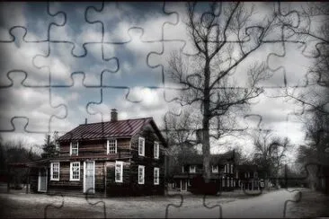Whitesbog ghost town jigsaw puzzle