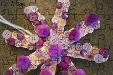 Snowflake Ornament-Craft Art jigsaw puzzle