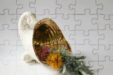 vintage cornucopia
