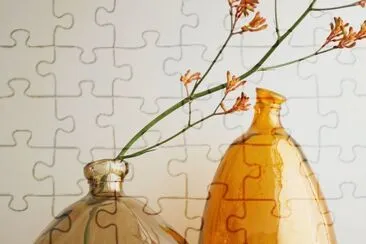 earth tone vases