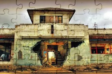 Mural, Swanage jigsaw puzzle