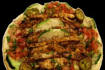 tortilla salad Tex Mex style jigsaw puzzle