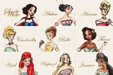Princesses jigsaw puzzle