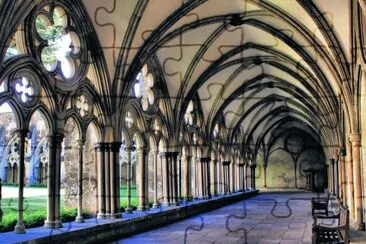 Cloister Salisbury Cathedral