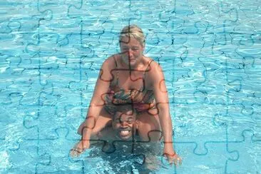 im Pool