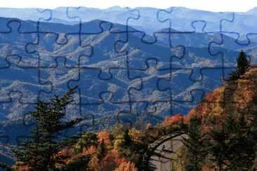 skyline drive jigsaw puzzle