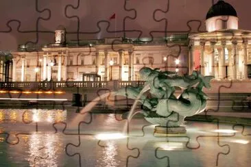 Trafalgar Fountain jigsaw puzzle