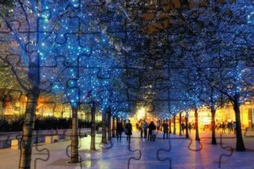Blue Walkway London Eye jigsaw puzzle