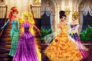 Ariel Rapunzel Belle Aurora