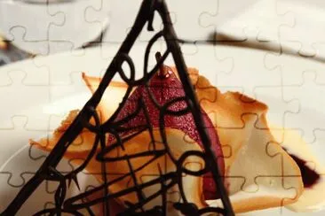 chocolate and fruit jigsaw puzzle