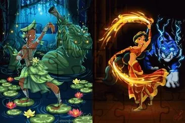 Tiana Jasmine jigsaw puzzle