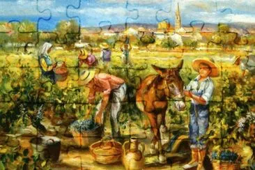 Pintura jigsaw puzzle