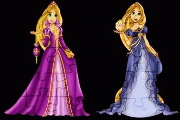 Rapunzel jigsaw puzzle