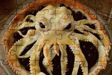 octopus blueberry pie jigsaw puzzle