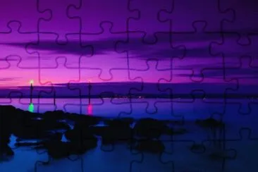 Purple Sunset jigsaw puzzle