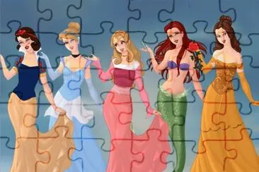 Princesses jigsaw puzzle