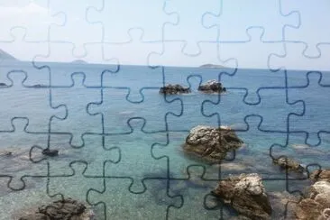 פאזל של Mare con rocce