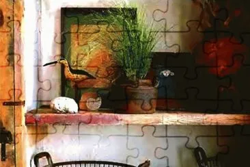 early colonial home decorating jigsaw puzzle