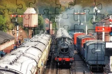 Steam trains Bewdley station