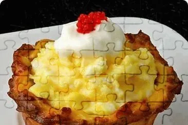 breakfast cupcake