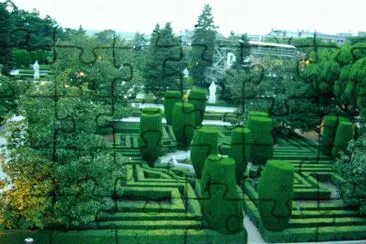 jardin, madrid jigsaw puzzle