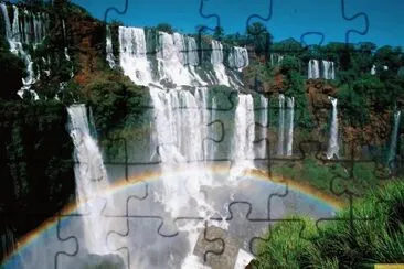 incluso con arco iris